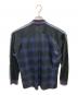 The DUFFER N NEPHEWS (ザ・ダファー・アンド・ネフューズ) LONG SLEEVE GAME SHIRT ブラック×パープル サイズ:M：8000円