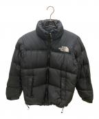 THE NORTH FACEザ ノース フェイス）の古着「ダウンジャケット/ヌプシジャケット」｜ブラック