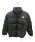 THE NORTH FACE（ザ ノース フェイス）の古着「ダウンジャケット/ヌプシジャケット」｜ブラック