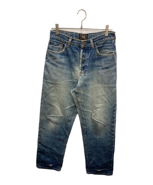 RRL（ダブルアールエル）RRL (ダブルアールエル) シンチバックデニムパンツ インディゴ サイズ:	SIZE W29L30の古着・服飾アイテム