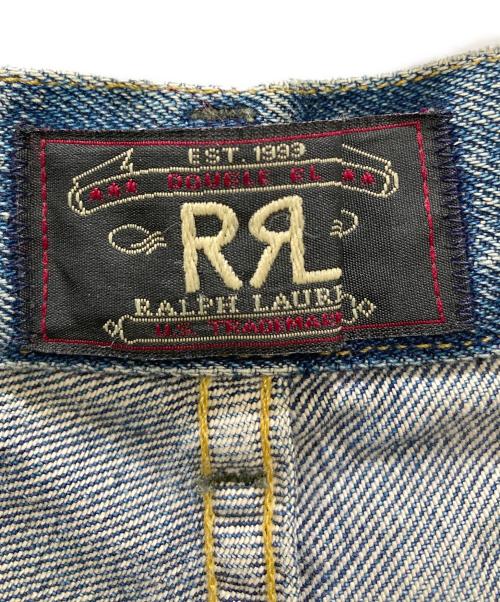 RRL（ダブルアールエル）RRL (ダブルアールエル) シンチバックデニムパンツ インディゴ サイズ:	SIZE W29L30の古着・服飾アイテム