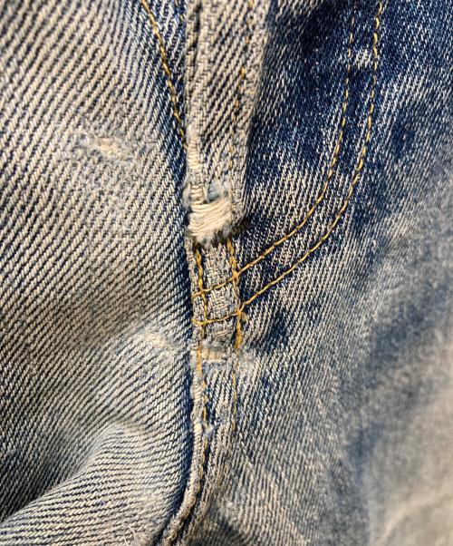 RRL（ダブルアールエル）RRL (ダブルアールエル) シンチバックデニムパンツ インディゴ サイズ:	SIZE W29L30の古着・服飾アイテム