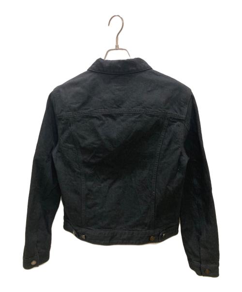 Saint Laurent Paris（サンローランパリ）Saint Laurent Paris (サンローランパリ) トラッカーデニムジャケット ブラック サイズ:Mの古着・服飾アイテム