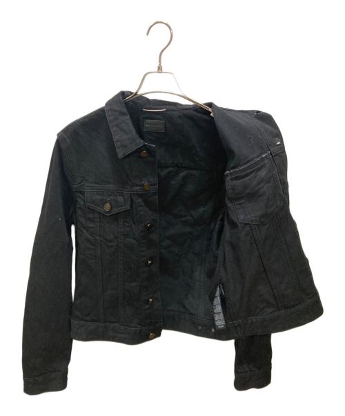 Saint Laurent Paris（サンローランパリ）Saint Laurent Paris (サンローランパリ) トラッカーデニムジャケット ブラック サイズ:Mの古着・服飾アイテム
