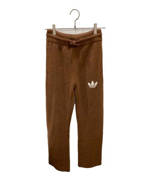 adidas（アディダス）adidas (アディダス) オリジナルス アスレチック デプト ニットパンツ ブラウン サイズ:Sの古着・服飾アイテム