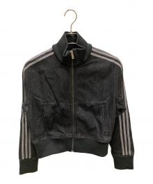 adidas（アディダス）の古着「ファイヤーバード トラックトップ デニム」｜ブラック