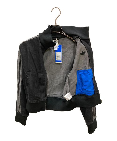 adidas（アディダス）adidas (アディダス) ファイヤーバード トラックトップ デニム ブラック サイズ:Mの古着・服飾アイテム