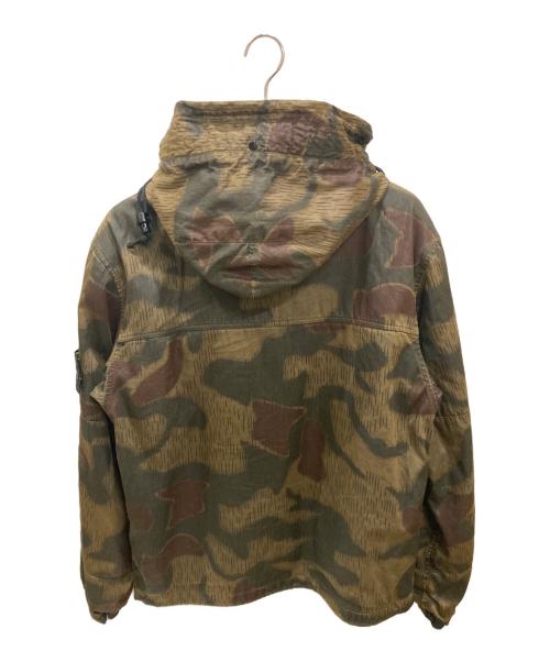 STONE ISLAND（ストーンアイランド）STONE ISLAND (ストーンアイランド) カモフラフィールドジャケット オリーブ サイズ:Lの古着・服飾アイテム
