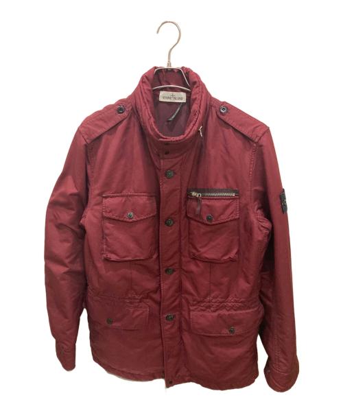 STONE ISLAND（ストーンアイランド）STONE ISLAND (ストーンアイランド) DAVID-TCM65ジャケット レッド サイズ:Lの古着・服飾アイテム