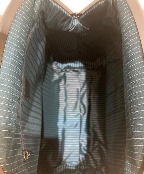 ESTINE（エスティーヌ）ESTINE (エスティーヌ) がま口レザーリュック ブラックの古着・服飾アイテム
