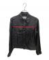 ROBE DE CHAMBRE COMME DES GARCONS（ローブドシャンブル コムデギャルソン）の古着「00S 装飾キュプラジャケット」｜ブラック