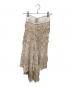 malamute (マラミュート) alan fringe skirt / ニットフリンジレイヤードスカート ベージュ サイズ:Free：6000円