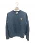 maison kitsune（メゾンキツネ）の古着「フォックスヘッド パッチ レギュラー スウェットシャツ」｜ネイビー