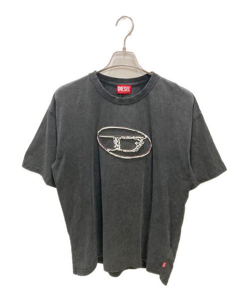 DIESEL（ディーゼル）DIESEL (ディーゼル) T-BOXT-Q22 T-SHIRT ブラック サイズ:Mの古着・服飾アイテム
