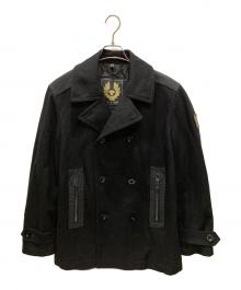 BELSTAFF（ベルスタッフ）の古着「Pコート」｜ブラック