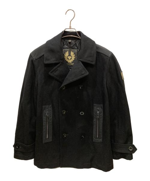 BELSTAFF（ベルスタッフ）BELSTAFF (ベルスタッフ) Pコート ブラック サイズ:UK40の古着・服飾アイテム
