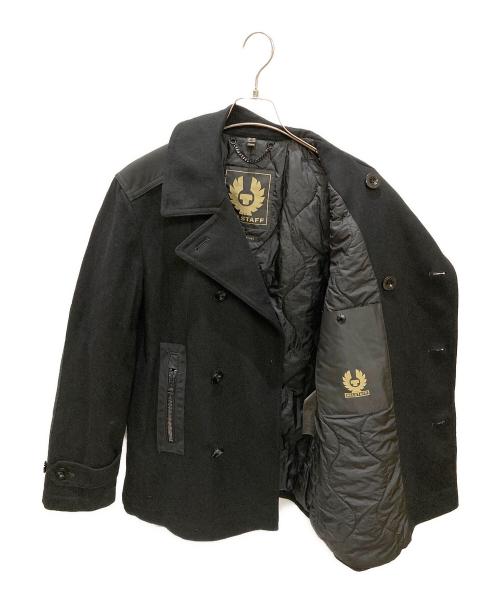 BELSTAFF（ベルスタッフ）BELSTAFF (ベルスタッフ) Pコート ブラック サイズ:UK40の古着・服飾アイテム