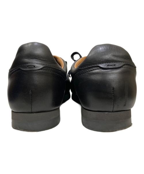 MAGNANNI（マグナーニ）MAGNANNI (マグナーニ) レザースニーカー ブラック サイズ:41の古着・服飾アイテム