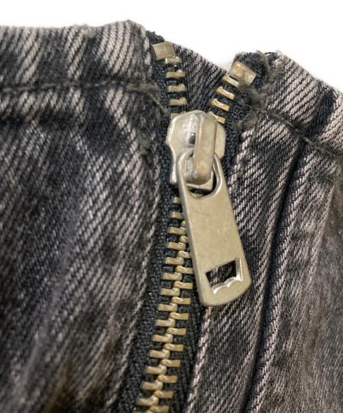 LEVI'S PReMIUM（リーバイス プレミアム）LEVI'S PReMIUM (リーバイス プレミアム) ダブルライダースデニムジャケット グレー サイズ:XLの古着・服飾アイテム