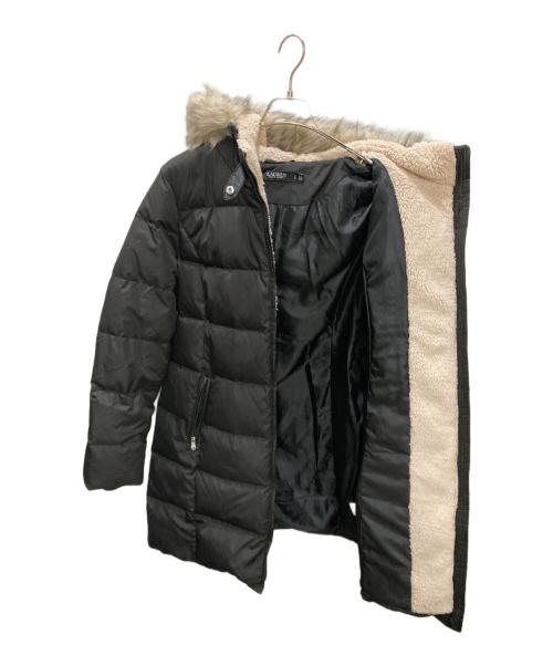 LAUREN RALPH LAUREN（ローレン ラルフ ローレン）LAUREN RALPH LAUREN (ローレン ラルフ ローレン) ダウンコート ブラック サイズ:Lの古着・服飾アイテム