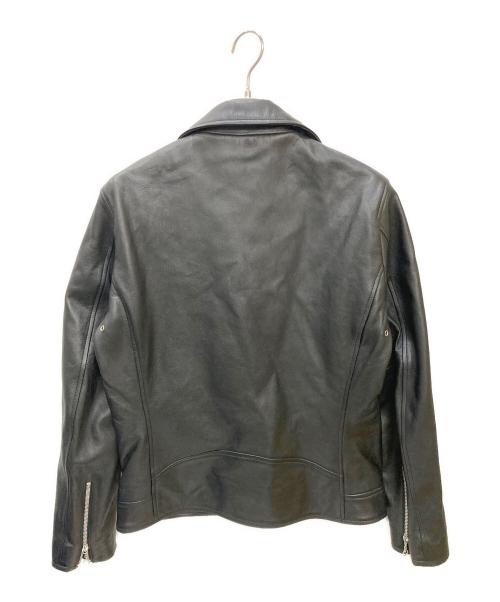 Retro Grade（レトログレード）Retro Grade (レトログレード) レザーダブルライダースジャケット ブラック サイズ:Lの古着・服飾アイテム