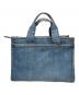 COACH (コーチ) デニム カーゴトート26 インディゴ：15000円