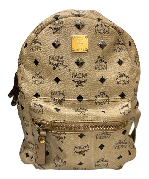 MCM（エムシーエム）MCM (エムシーエム) リュック ベージュの古着・服飾アイテム