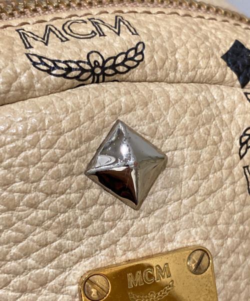 MCM（エムシーエム）MCM (エムシーエム) リュック ベージュの古着・服飾アイテム