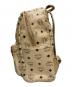MCM (エムシーエム) リュック ベージュ：15000円