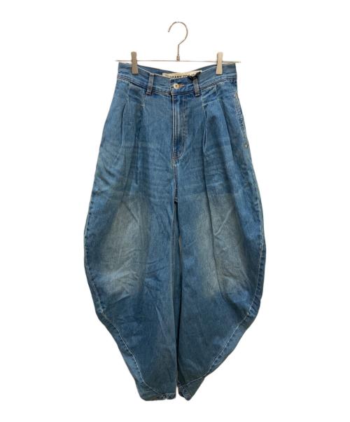 PRANK PROJECT（プランクプロジェクト）PRANK PROJECT (プランクプロジェクト) Drape Denim Pants / ドレープデニムパンツ ブルー サイズ:36の古着・服飾アイテム