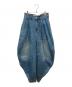 PRANK PROJECT（プランクプロジェクト）の古着「Drape Denim Pants / ドレープデニムパンツ」｜ブルー