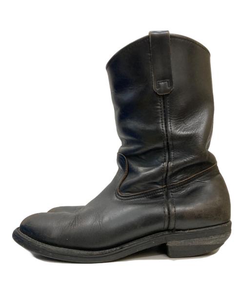 RED WING（レッドウィング）RED WING (レッドウィング) 90S ペコスブーツ ブラック サイズ:9Eの古着・服飾アイテム