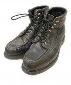 RED WINGレッドウィング）の古着「90S 6インチモックトゥブーツ」｜ブラック
