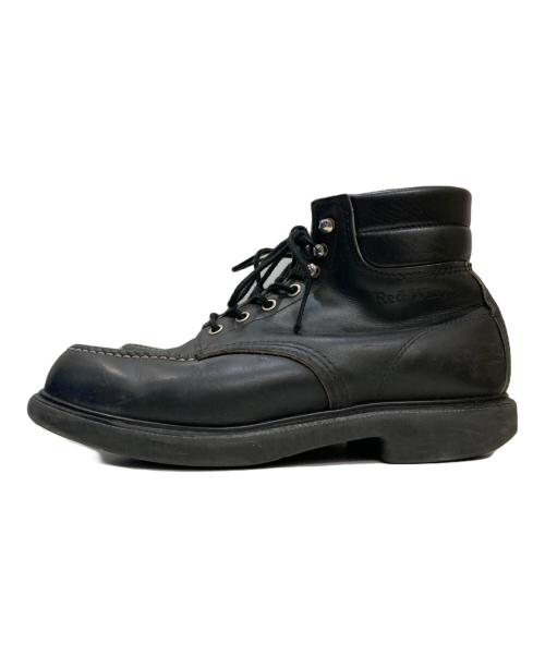 RED WING（レッドウィング）RED WING (レッドウィング) 90S 6インチモックトゥブーツ ブラック サイズ:9Eの古着・服飾アイテム