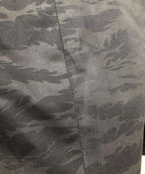 stussy（ステューシー）stussy (ステューシー) カモ柄テーラードジャケット ブラック サイズ:Mの古着・服飾アイテム