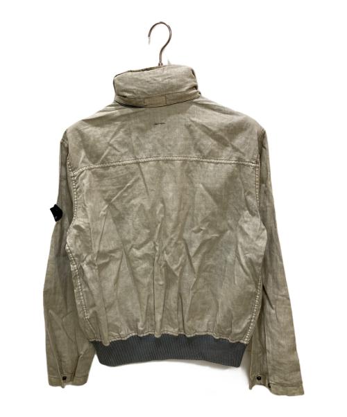 C.P COMPANY（シーピーカンパニー）C.P COMPANY (シーピーカンパニー) 00S コーティングリネンキャンバスブルゾン ベージュ サイズ:SIZE 16/176の古着・服飾アイテム