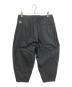 Porter Classic (ポータークラシック) POPLIN BEBOP PANTS タックワイドパンツ ブラック サイズ:M：25000円
