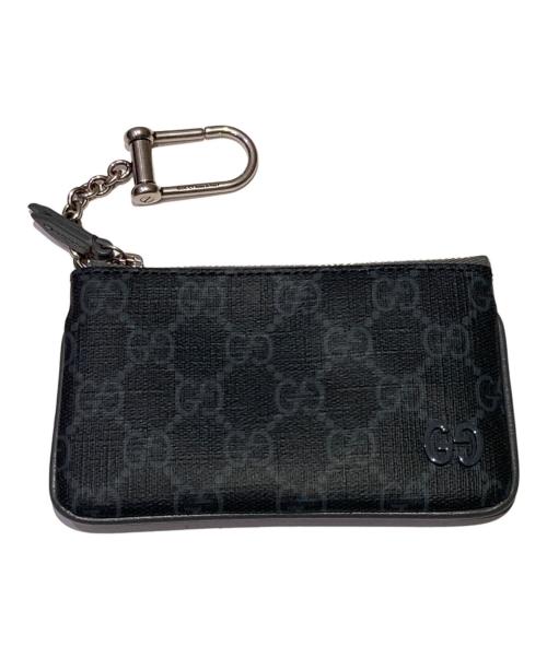 GUCCI（グッチ）GUCCI (グッチ) キーポーチ ダスティブルー トリム / コインケースの古着・服飾アイテム