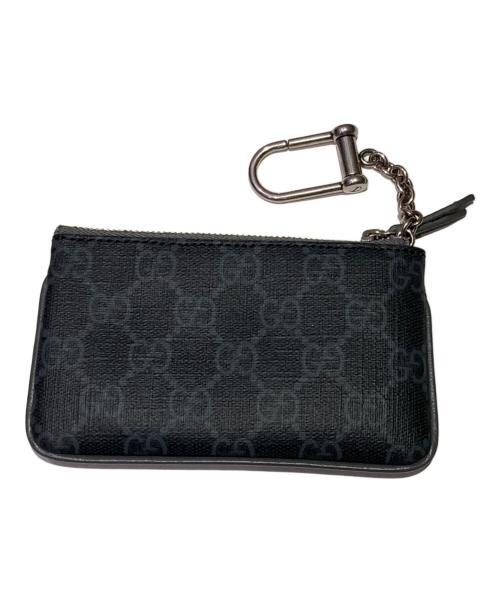 GUCCI（グッチ）GUCCI (グッチ) キーポーチ ダスティブルー トリム / コインケースの古着・服飾アイテム