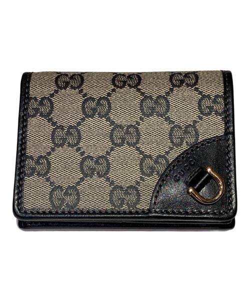 GUCCI（グッチ）GUCCI (グッチ) GGエンブレム スモールウォレット/ コンパクトウォレットの古着・服飾アイテム