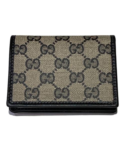 GUCCI（グッチ）GUCCI (グッチ) GGエンブレム スモールウォレット/ コンパクトウォレットの古着・服飾アイテム