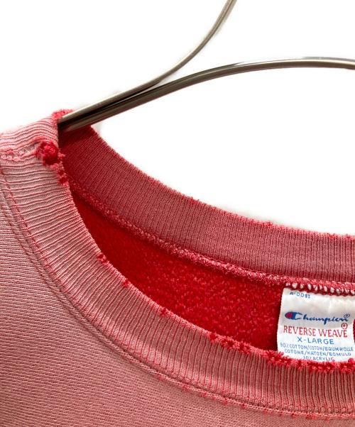 Champion REVERSE WEAVE（チャンピオン リバース ウィーブ）Champion REVERSE WEAVE (チャンピオン リバース ウィーブ) リバースウィーブスウェット レッド サイズ:ＸＬの古着・服飾アイテム