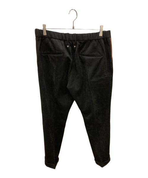 1piu1uguale3（ウノピュウノウグァーレトレ）1piu1uguale3 (ウノピュウノウグァーレトレ) Del Piero / GRANVIA TAILORED PANTS ブラック サイズ:6の古着・服飾アイテム