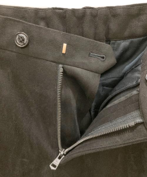 1piu1uguale3（ウノピュウノウグァーレトレ）1piu1uguale3 (ウノピュウノウグァーレトレ) Del Piero / GRANVIA TAILORED PANTS ブラック サイズ:6の古着・服飾アイテム