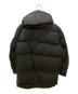 1piu1uguale3 (ウノピュウノウグァーレトレ) EMMETI (エンメティ) MOUNTAIN HOODED COAT ブラック サイズ:5：130000円