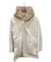 1piu1uguale3（ウノピュウノウグァーレトレ）の古着「WRAP HOODED COAT」｜アイボリー