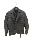 1piu1uguale3ウノピュウノウグァーレトレ）の古着「4WAY LAYERED RIB JKT」｜ブラック