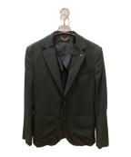 1piu1uguale3ウノピュウノウグァーレトレ）の古着「JET SET 2B TRAVEL JACKET」｜ブラック
