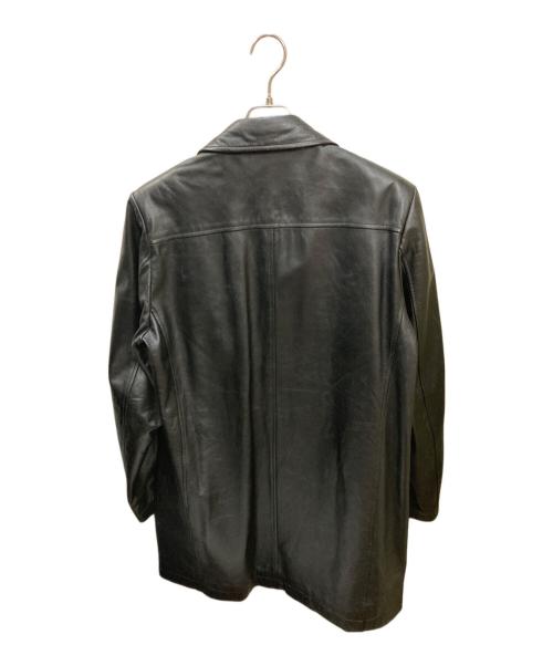 A.A.R（アール）A.A.R (アール) レザーコート ブラック サイズ:Lの古着・服飾アイテム