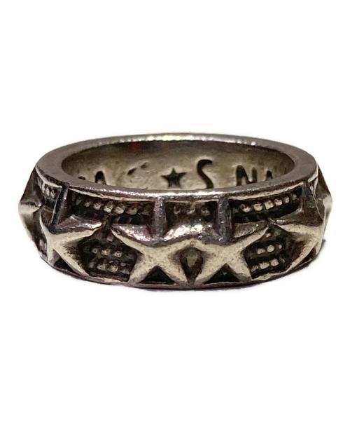 Cody Sanderson（コディ・サンダーソン）CODY SANDERSON (コディ・サンダーソン) NAVAJO Narrow 9 Star Ring シルバー サイズ:10号の古着・服飾アイテム